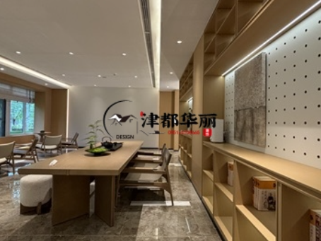 銀川裝修公司|銀川望遠(yuǎn)民生售樓部展廳裝修設(shè)計實(shí)景